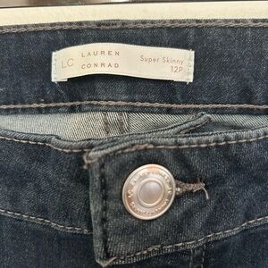 LC 12pm super skinny mid rise